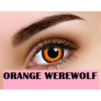Orange Werewolf Lens 90 days 